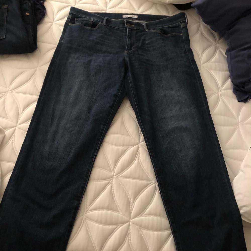 Banana Republic straight leg medium wash jeans
